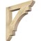 Ekena Millwork Merced Slat Rough Sawn Bracket, Douglas Fir, 4"W x 30"D x 30"H BKT04X30X30MRC06RDF - alternate 1